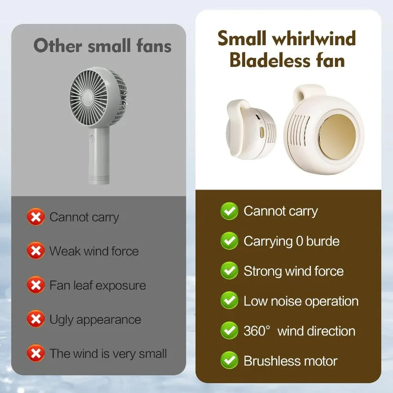 Pocket Breeze Portable Clip-On Fan