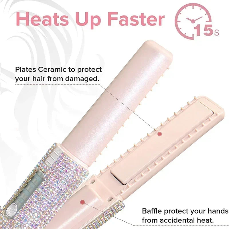 Diamond Travel Hair Styler Brush